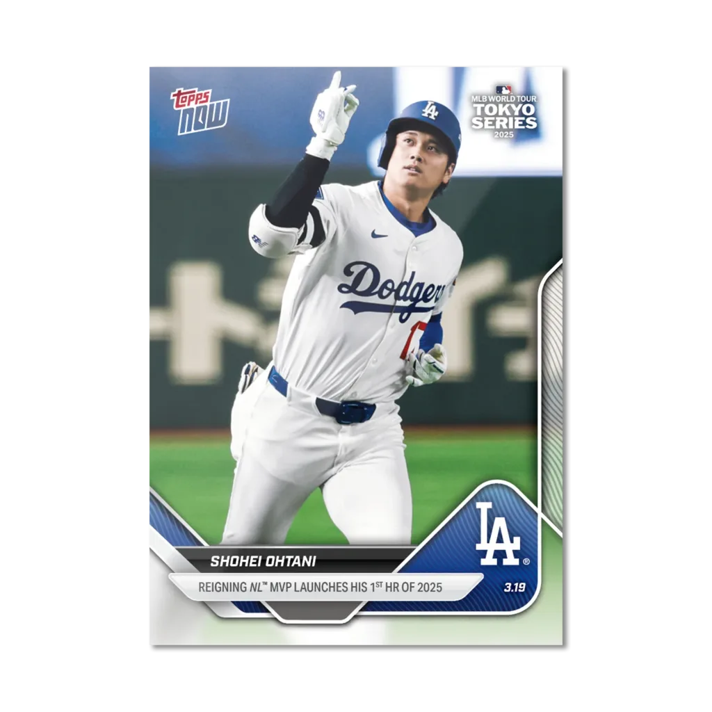 MLB Topps NOW®で大谷翔平の伝説的なシーズンを振り返る(レギュラー