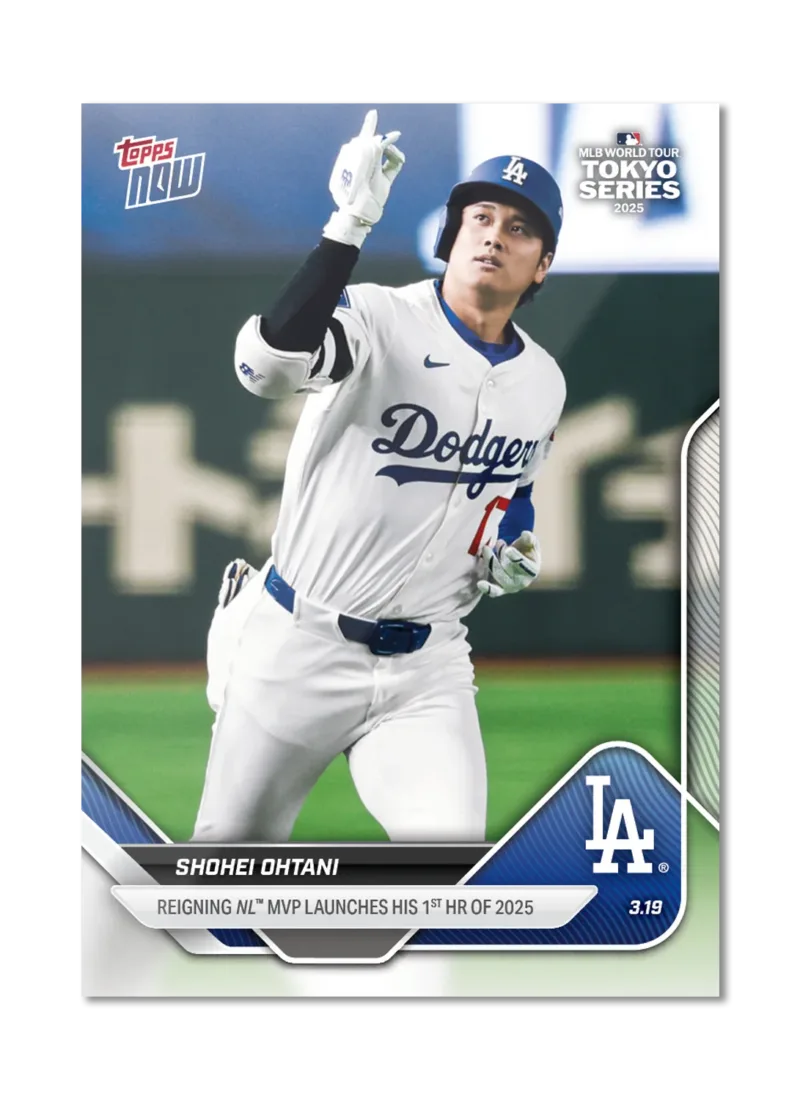 MLB Topps NOW®で大谷翔平の伝説的なシーズンを振り返る(レギュラー