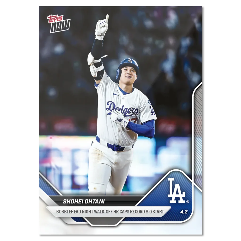 MLB Topps NOW®で大谷翔平の伝説的なシーズンを振り返る(レギュラー