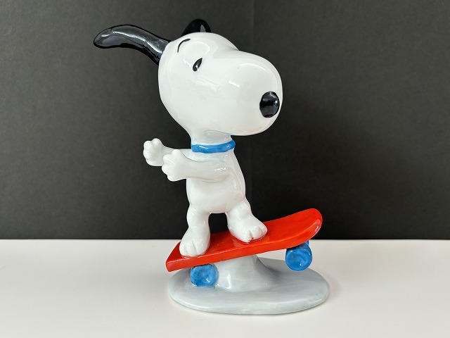 スヌーピー スケボー FLAMBRO フィギュア 置物 USA ヴィンテージ SNOOPY