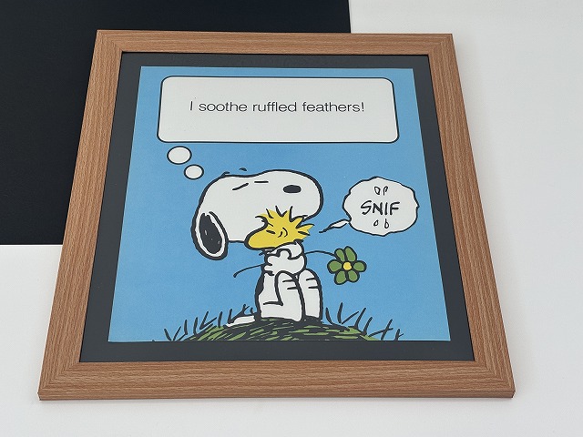 1979年 スヌーピー フレーム ポスター USA SNOOPY ピーナッツ PEANUTS