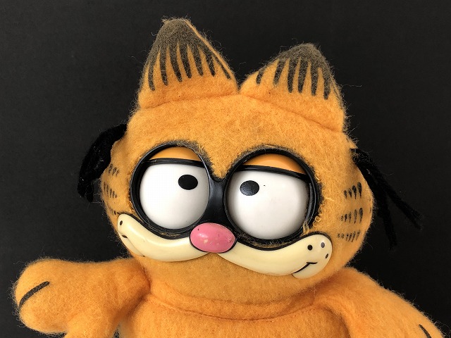 USA ヴィンテージ 目が動く ガーフィールド ぬいぐるみ Garfield 1980s