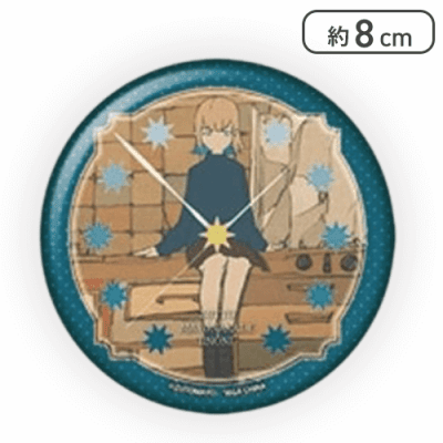 秒針を噛む(にらちゃん)】ずっと真夜中でいいのに。 缶バッジ