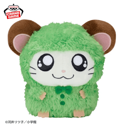 かぶるくん】とっとこハム太郎 ぬいぐるみ-みんなでパジャマパーティー