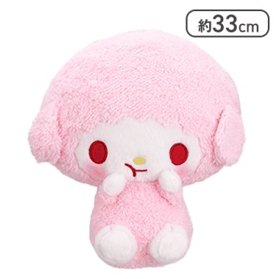 マイスウィートピアノ】マイメロディ・クロミ むぎゅっとBIGぬいぐるみ