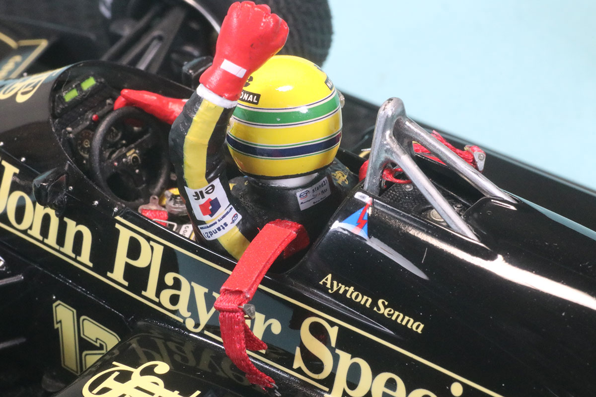 ロムファクトリー 1/20 ロータス 97T ポルトガル GP 1985 A.セナ