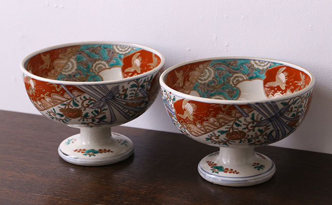 東京都】天保から続く呉服屋さんから古伊万里色絵盃洗を買取いたしまし