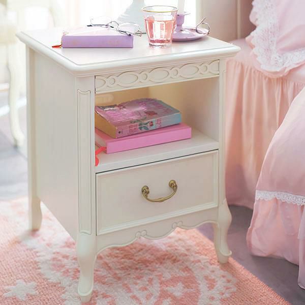 直送】ジャルダンサイドチェスト｜かわいいお姫様インテリア家具・雑貨