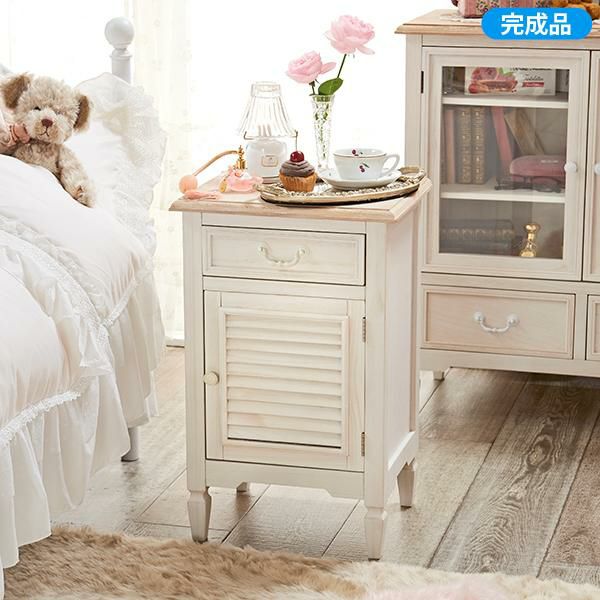 s*a様 アンティーク調 木製チェスト サイドテーブル s*a様