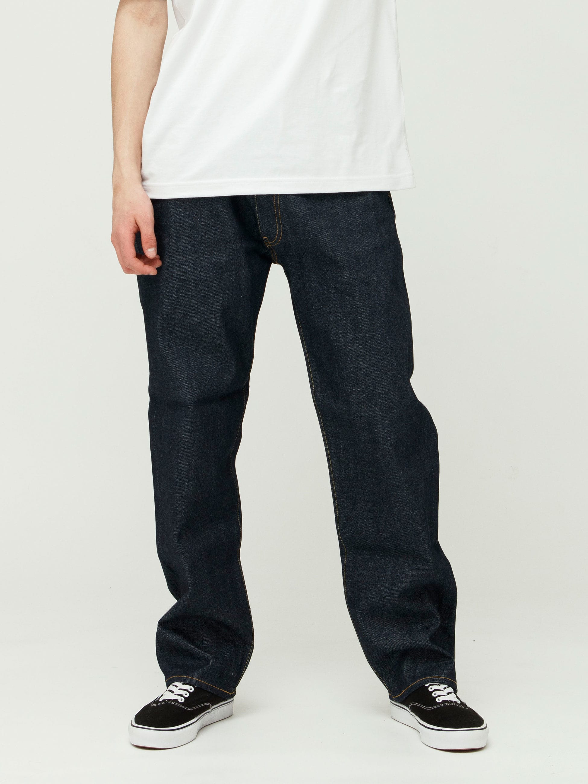 デービッド ストレートフィット デニムパンツ｜RHC(アールエイチシー