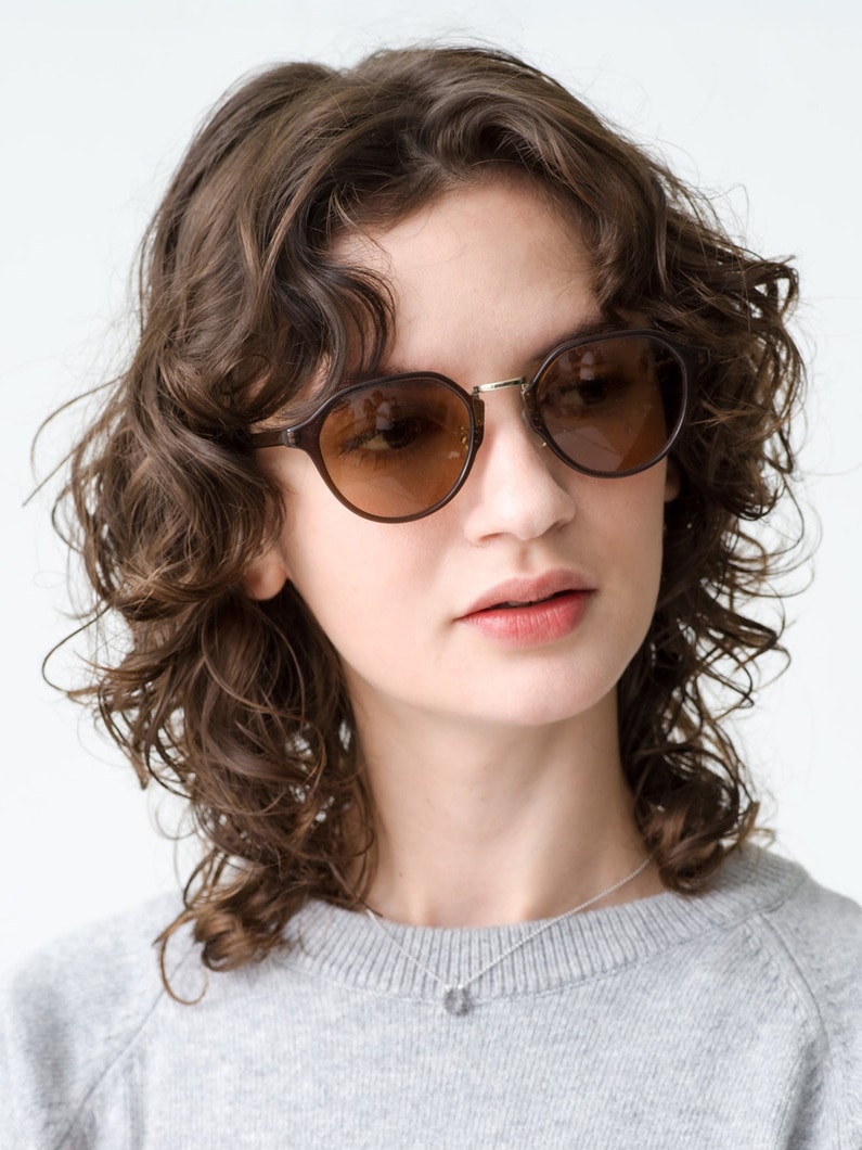 サングラス タイプC（ブラウン/オリーブ/ベージュ）｜RHC(アールエイチ