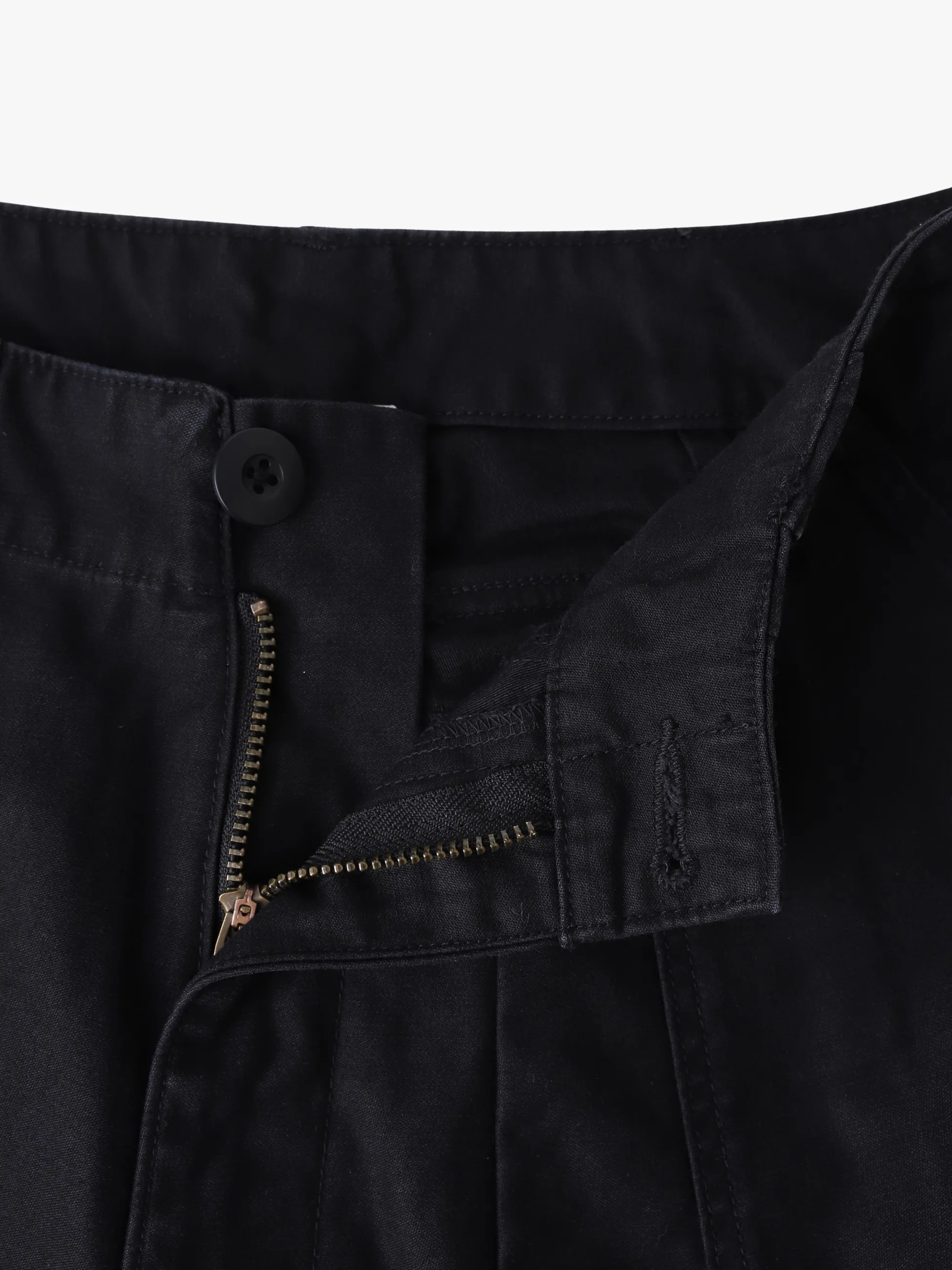 ワイド ミリタリー パンツ（ブラック/ホワイト）｜RHC(アールエイチ