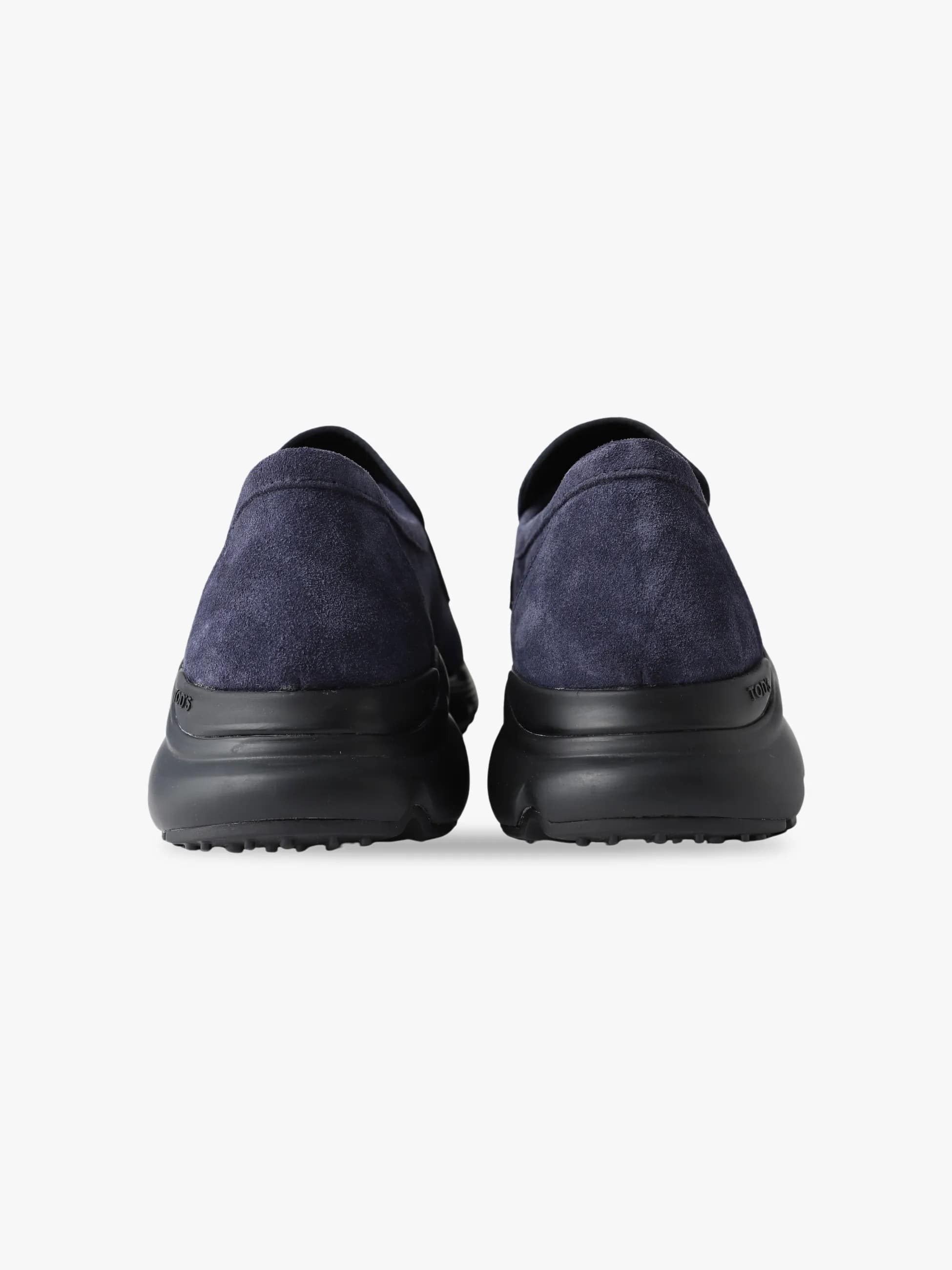 スウェード ローファースニーカー（ネイビー）｜TOD'S(トッズ)｜Ron Herman
