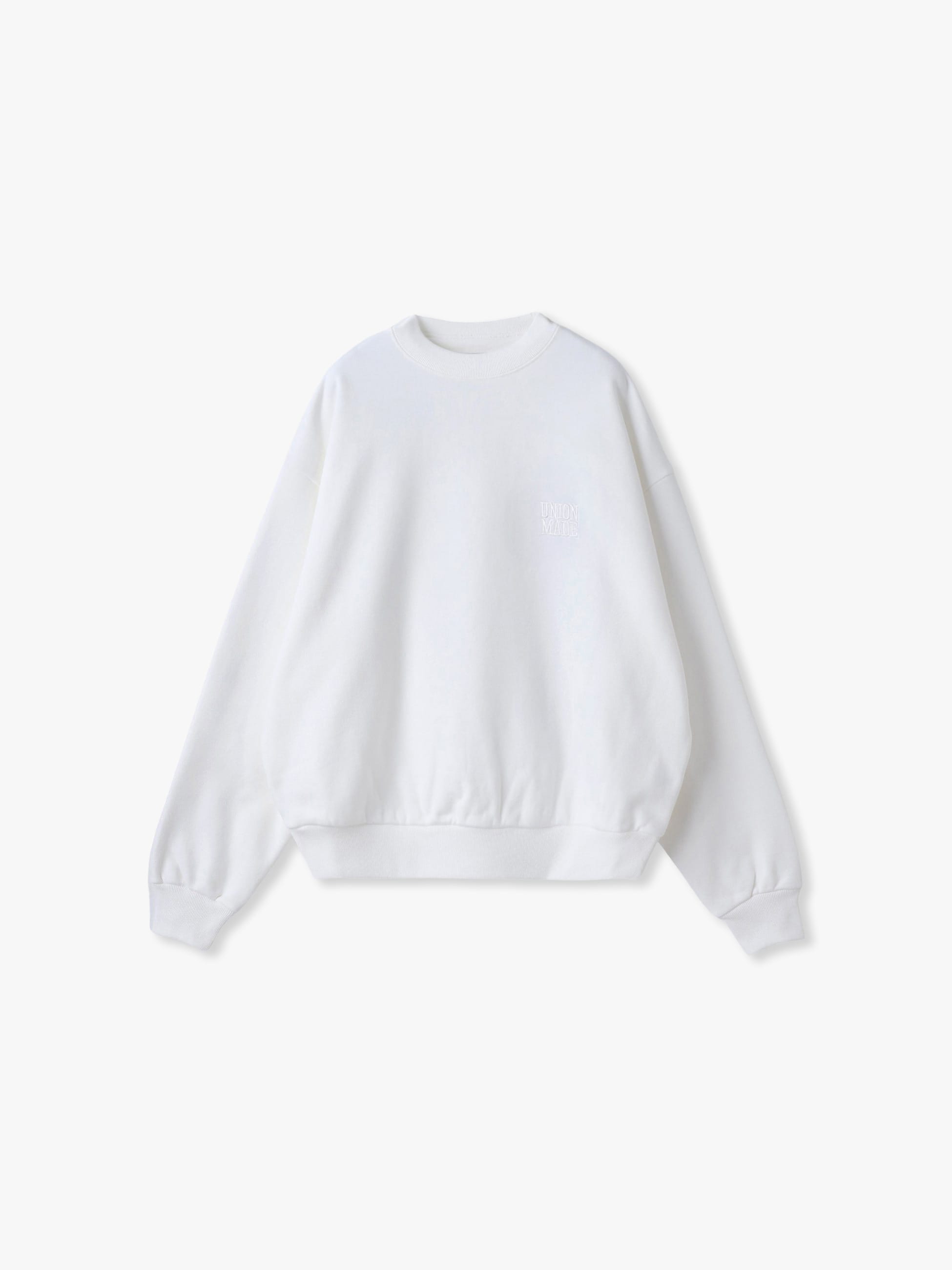 ロゴ スウェット プルオーバー（ホワイト/ブラック）｜UNION LAUNCH