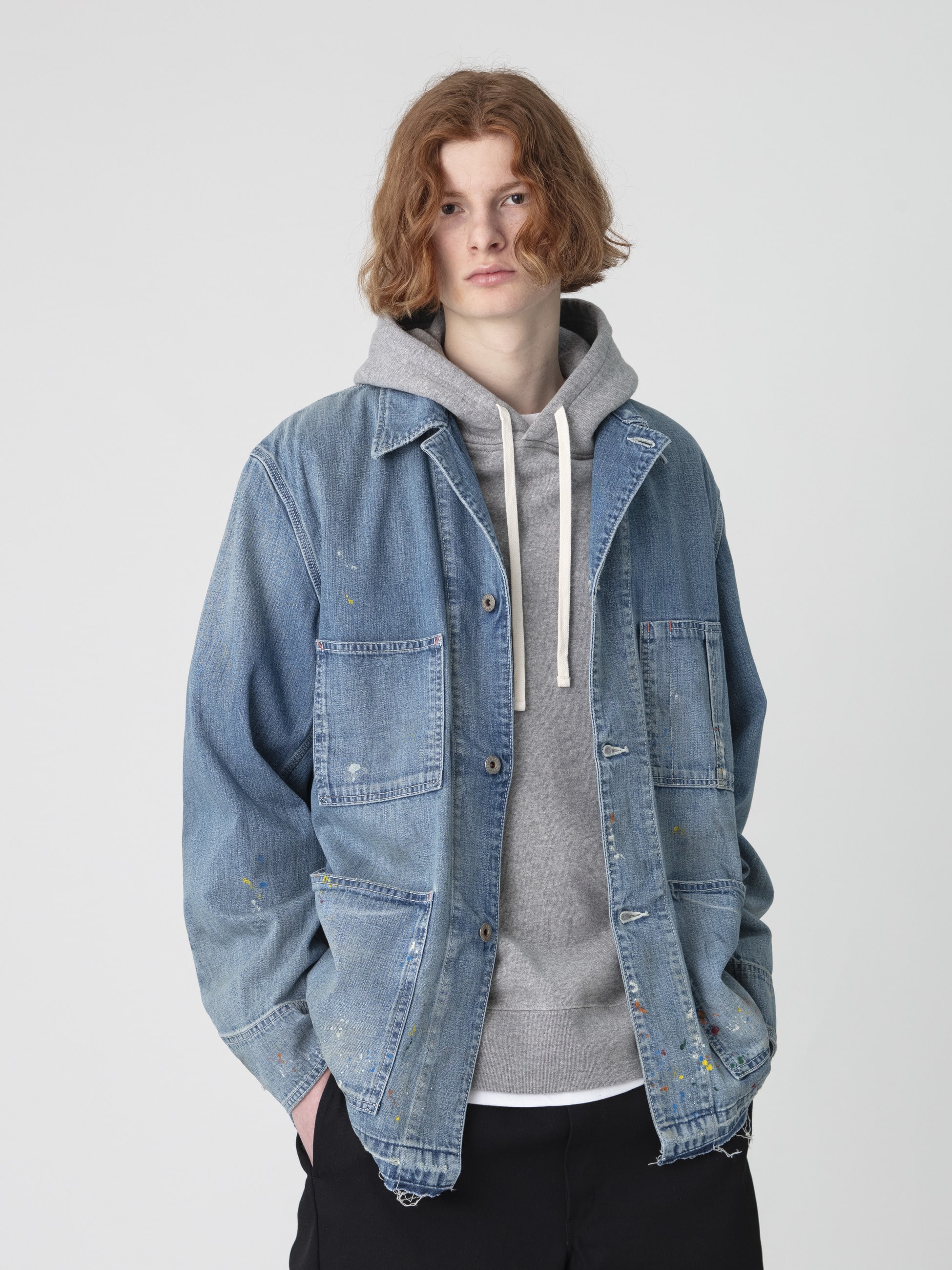 ドリップ デニム カバードジャケット｜Ron Herman DENIM(ロンハーマン