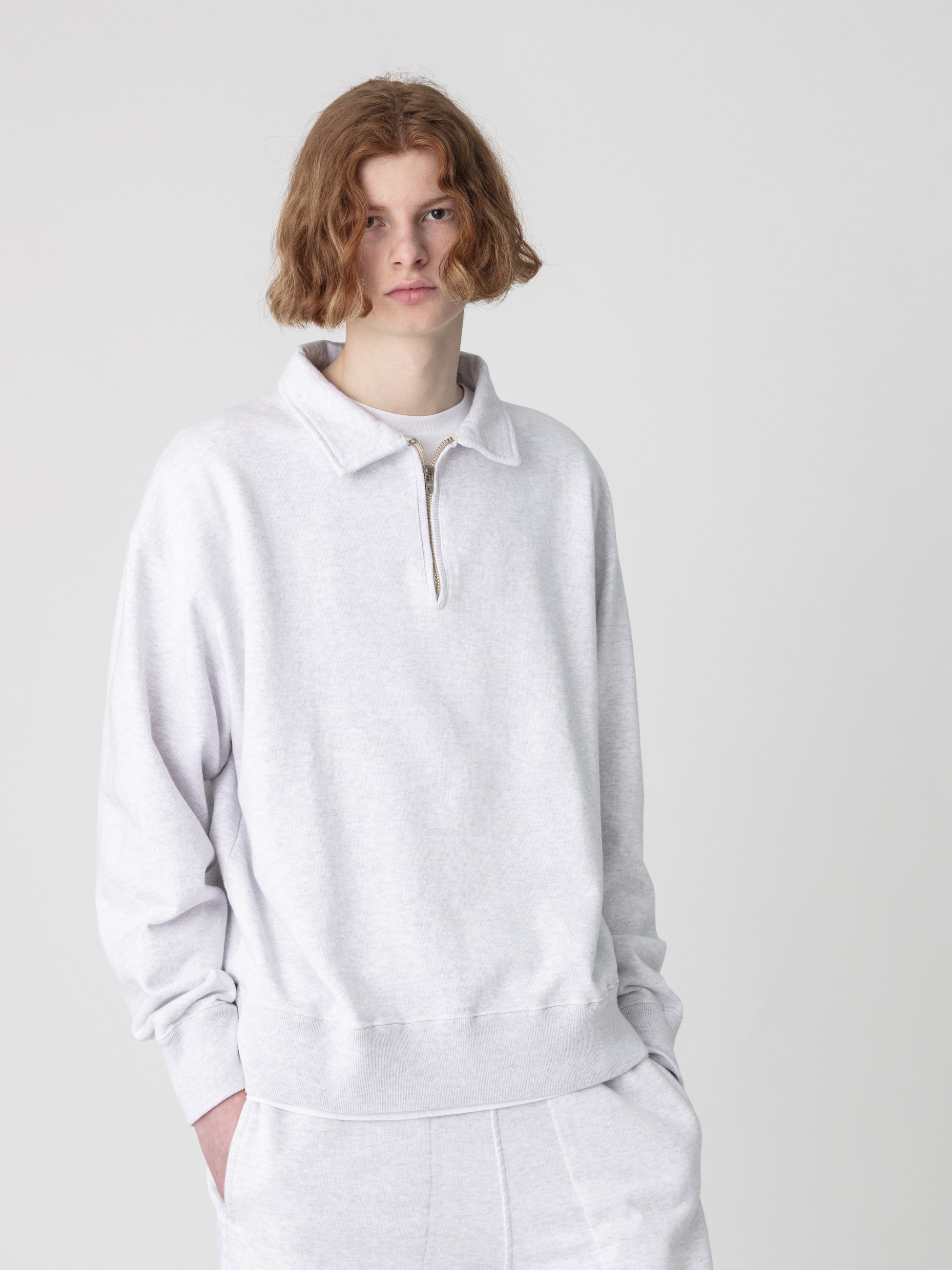 アスレチック ハーフジップ スウェットプルオーバー｜Ron Herman(ロン