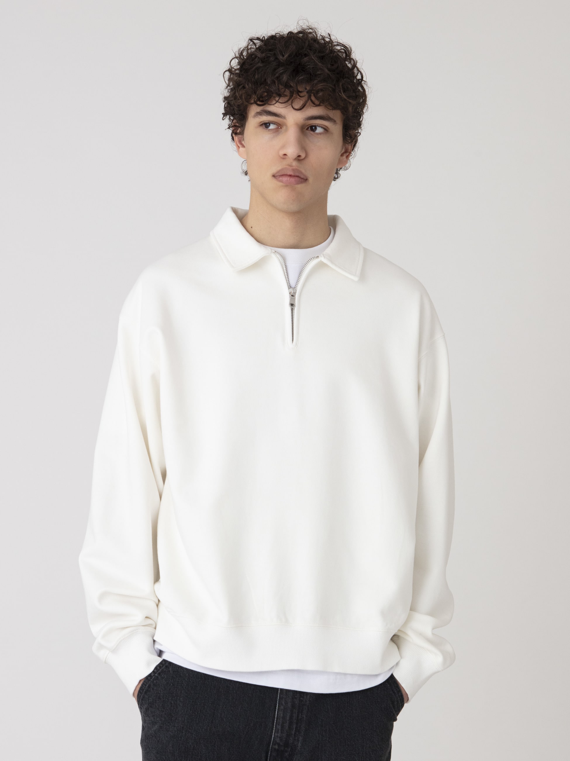 ハーフジップ スウェット プルオーバー｜RHC(アールエイチシー)｜Ron