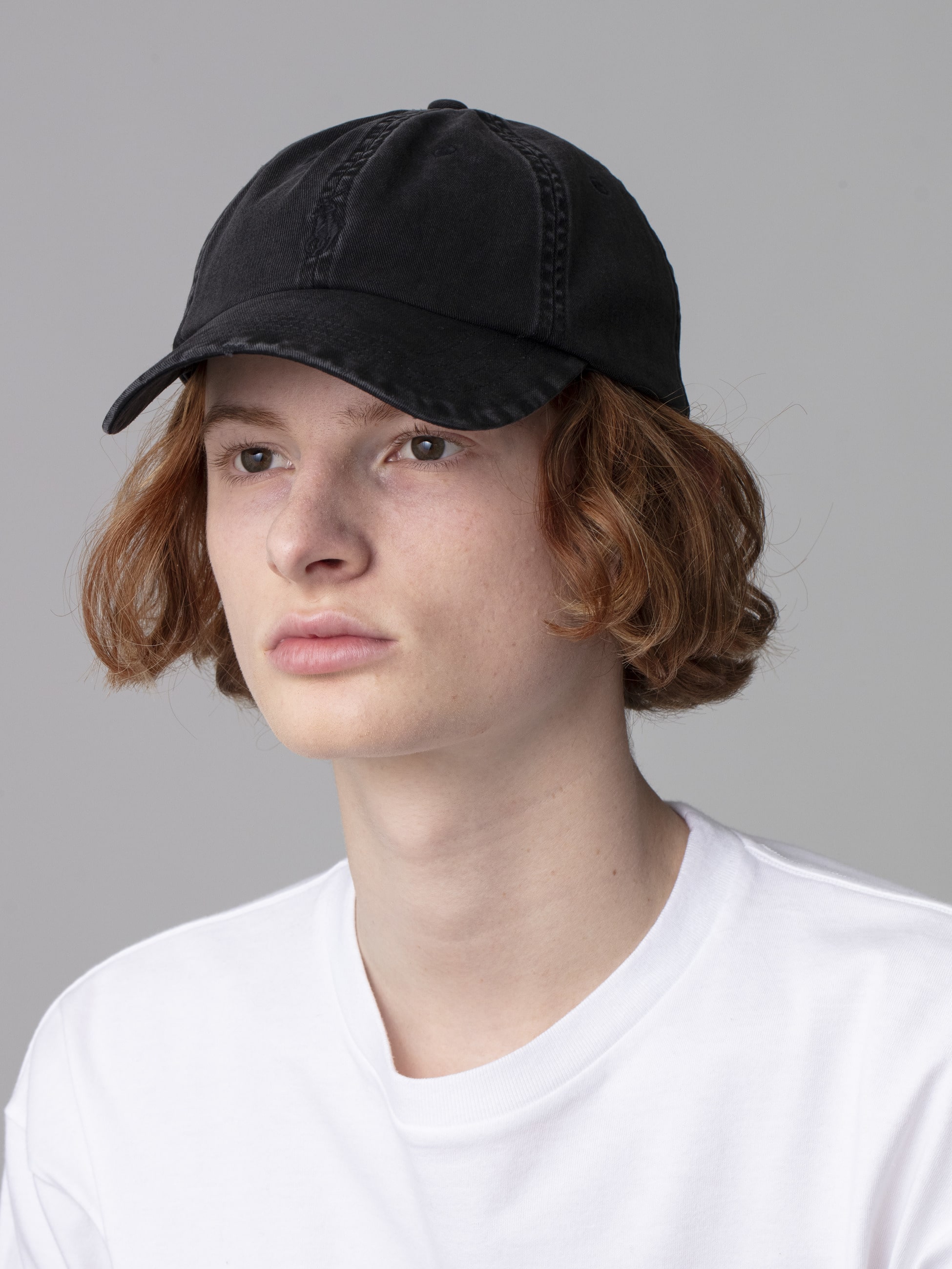 ブラックガーメントダイ クラシック スポーツ キャップ｜Polo Ralph