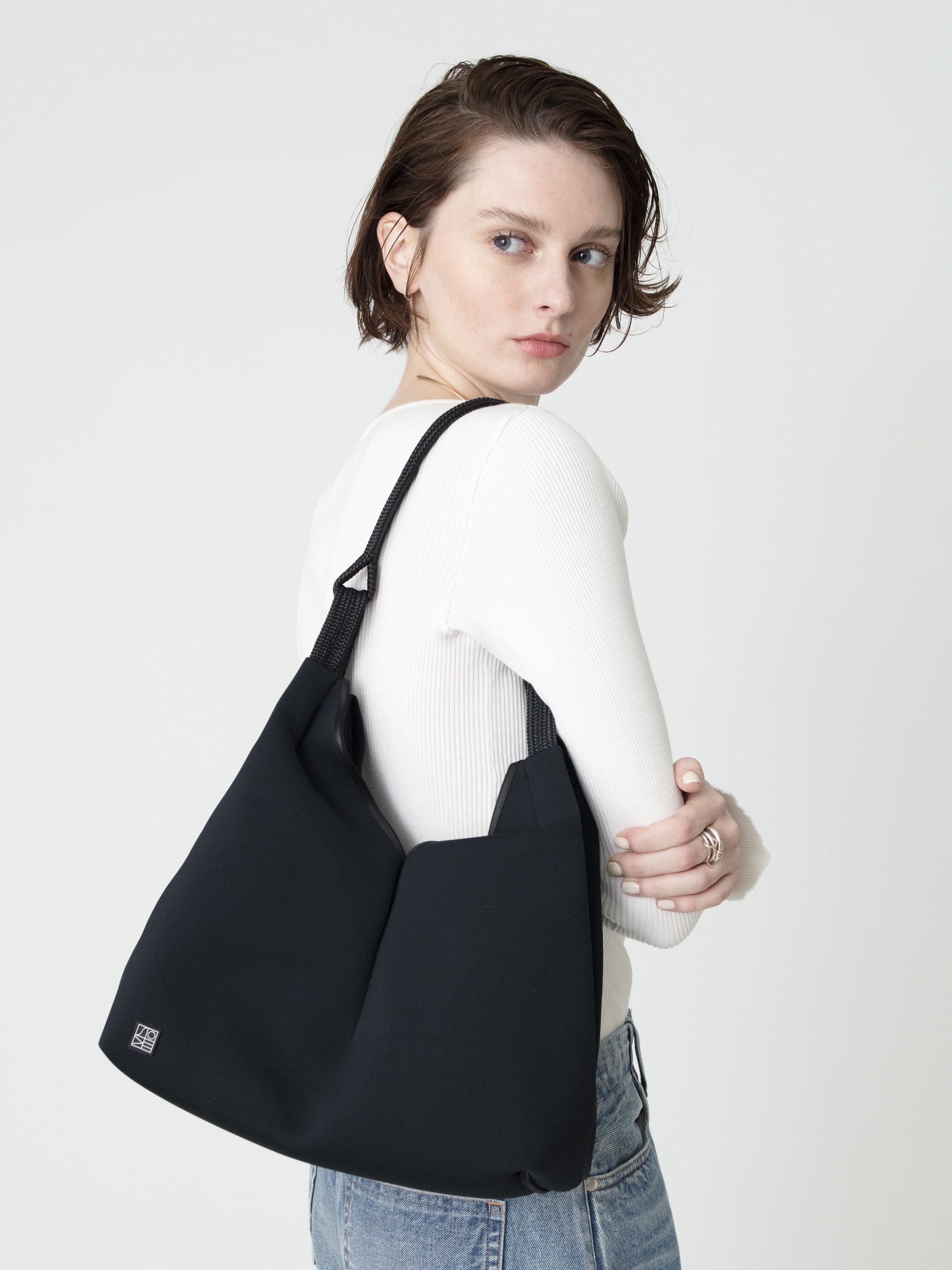 ソルスティス ミニトート（ブラック）｜STATE OF ESCAPE(ステート オブ