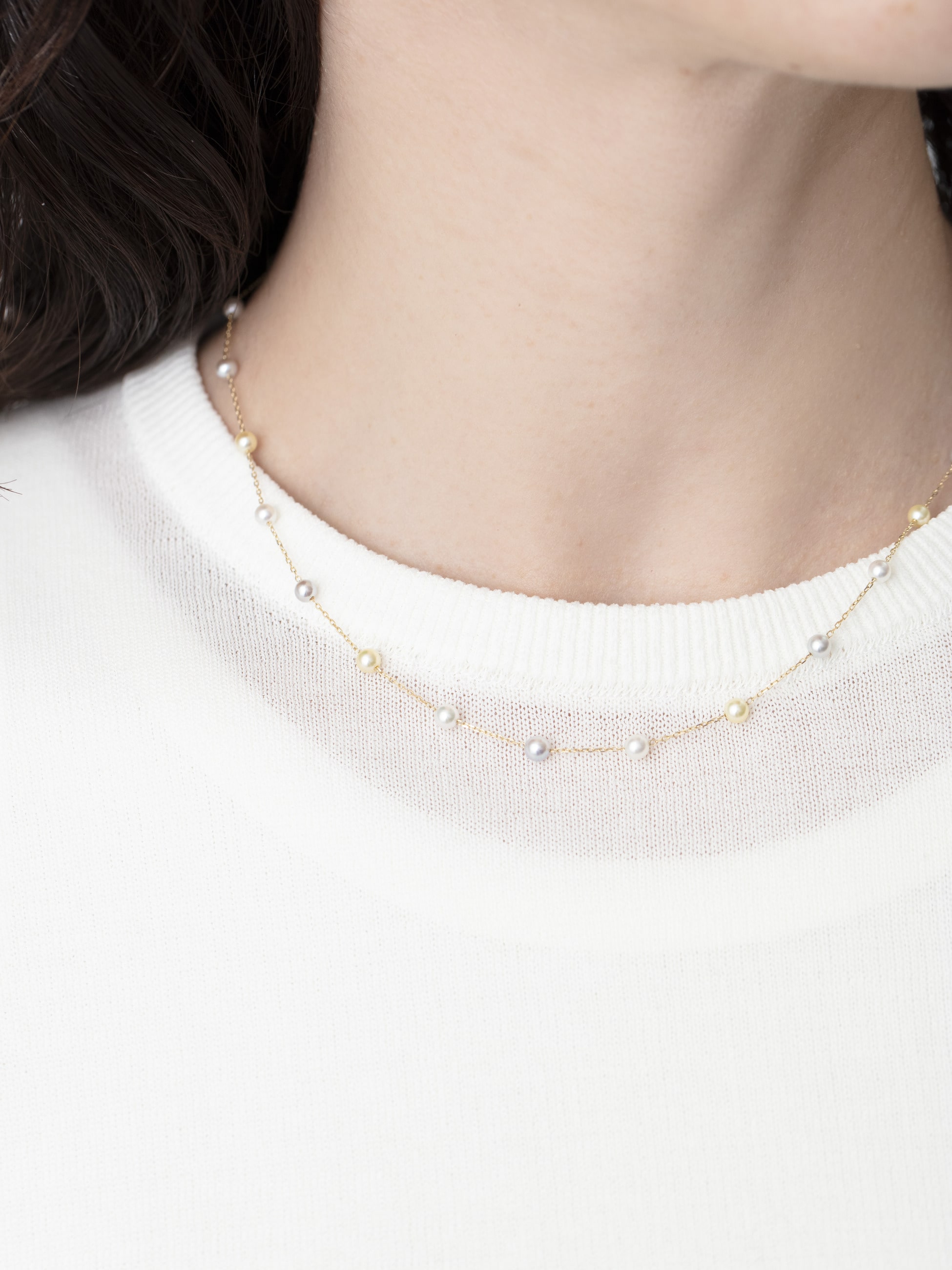 キャンディーカラーパール ネックレス｜MIZUKI(ミズキ)｜Ron Herman