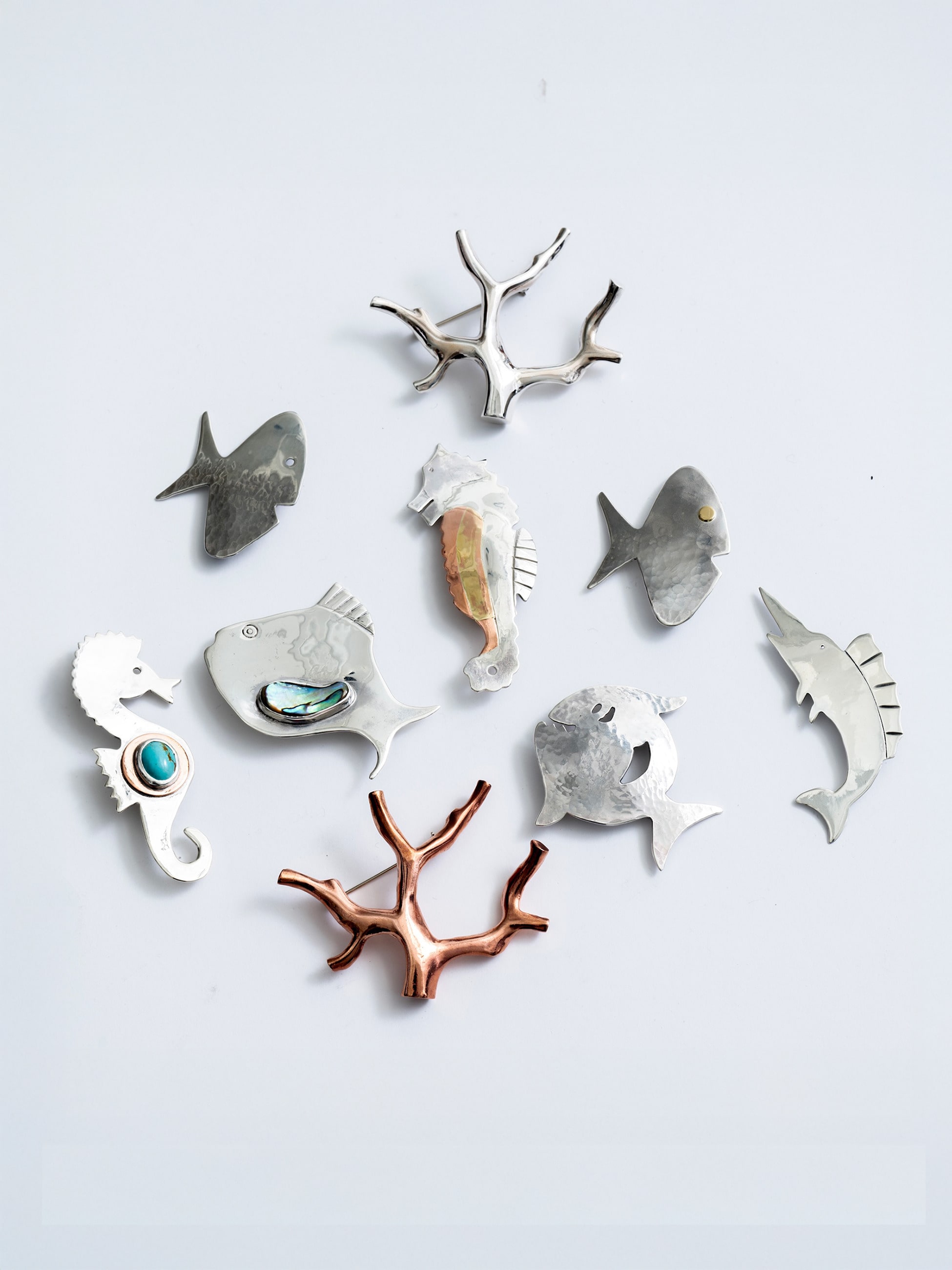 フィッシュ ブローチ（No.3）｜Folk/N(フォーク バイ エヌ)｜Ron Herman