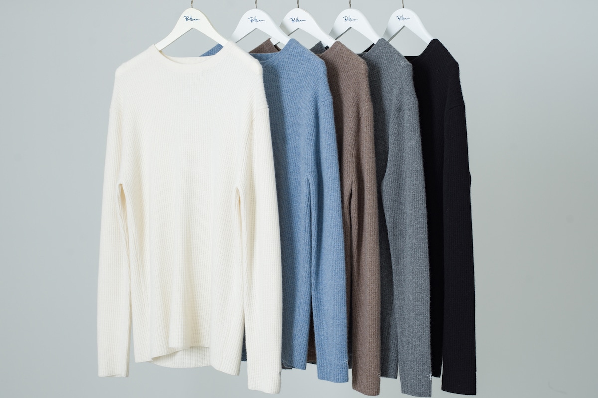 Ron Herman California Cashmere Waffle Knit News｜Ron Herman