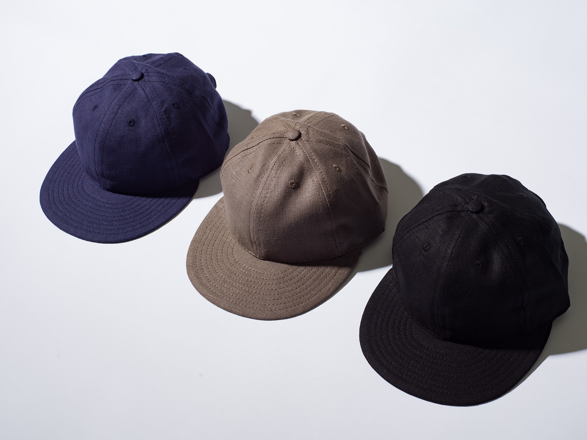 Cooperstown Ball Cap for Ron Herman Linen Cap News｜Ron Herman