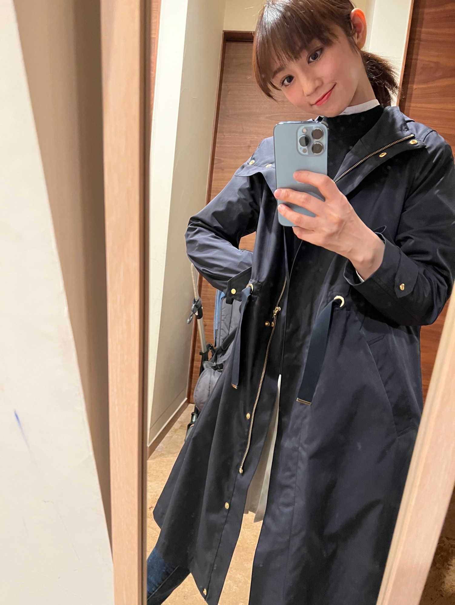 ANAYI ブライトツイルライナー付モッズコート アナイ ジャケット