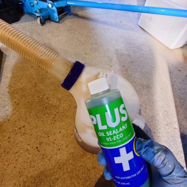 プラス91エコ 160ml［PLUS 91-ECO『軽自動車用サイズ』オイル漏れ補修