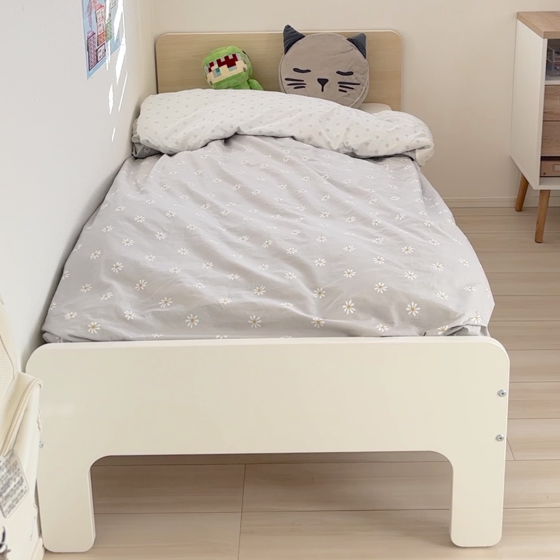 IKEA/イケア/通販]SLAKT スレクト 伸長式ベッドフレームとすのこ