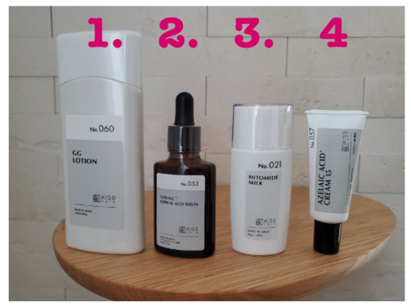 KISO CARE アゼライン酸 配合スキンケア 5点セット アゼライン酸 ヒト