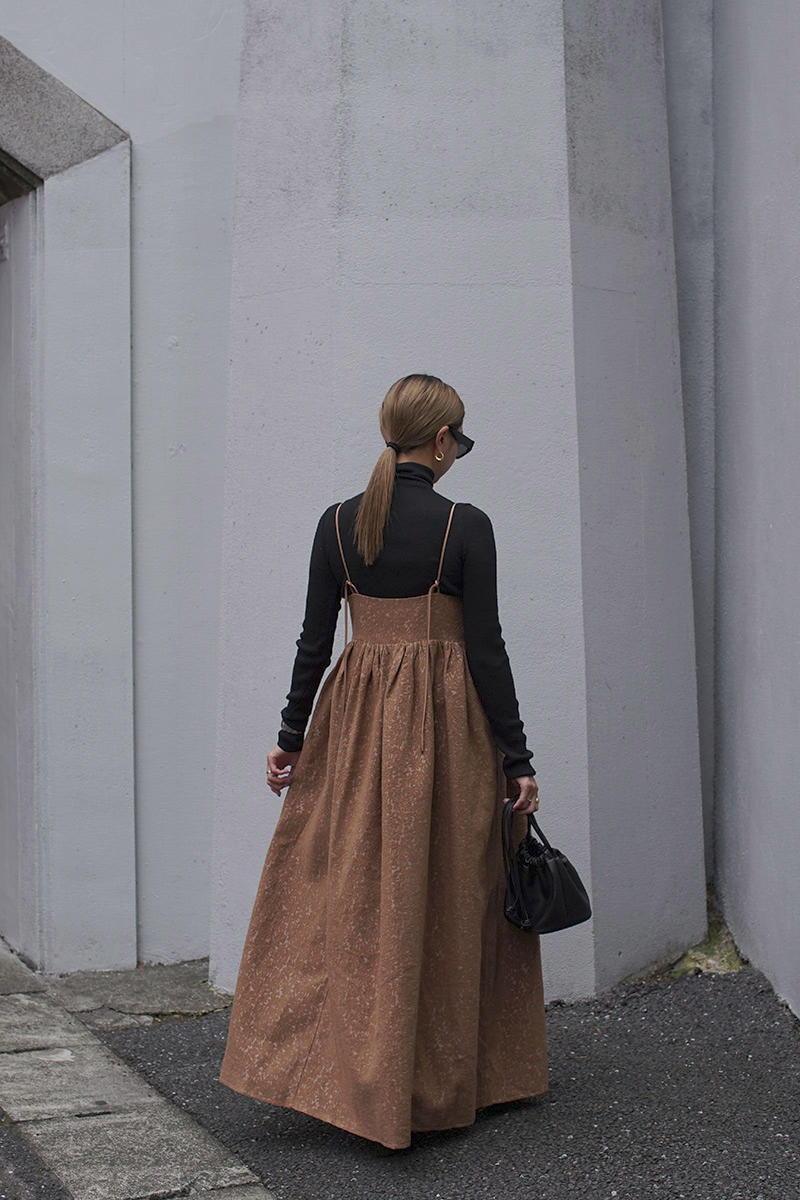 room306 CONTEMPORARY / Jacquard Flare Camisole One-piece