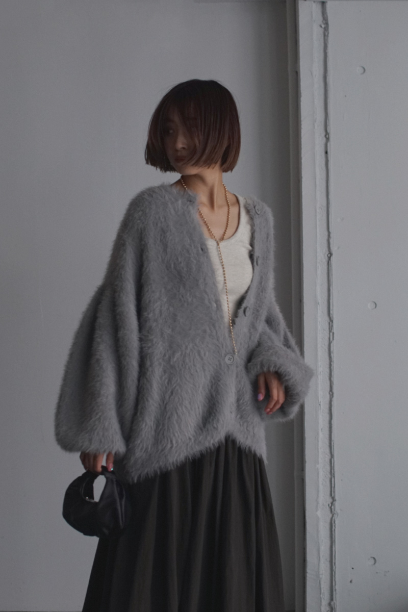 room306 CONTEMPORARY / Shaggy Knit Cardigan