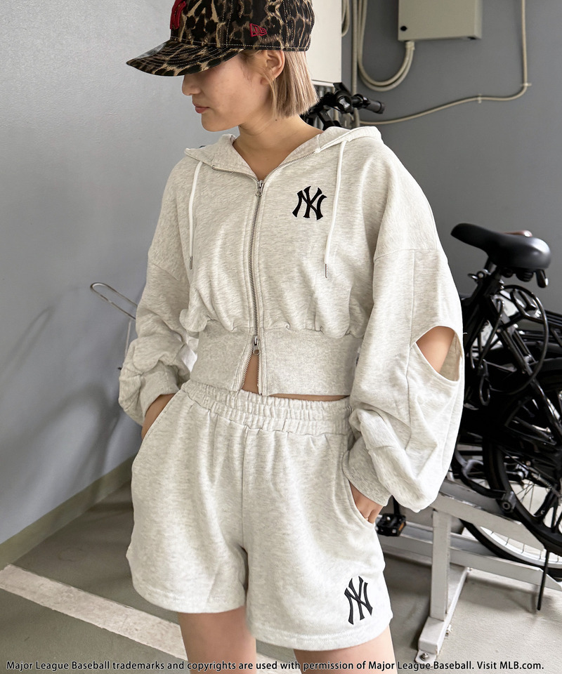 MLB】ZIPロゴフーディーセットアップ｜BACK TO THE FIELD バックトゥザ