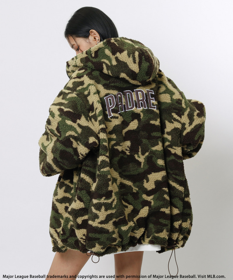 MLB】ZIPフーディーボアブルゾン｜BACK TO THE FIELD バックトゥザ