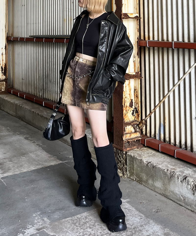 レッグウォーマーミドルブーツ｜SPIRALGIRL スパイラルガール 商品詳細