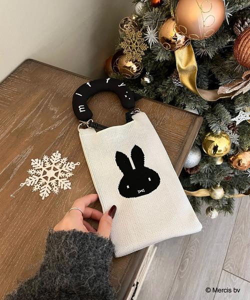 miffy 2wayリボンニットバッグ｜MIIA ミーア 商品詳細｜ファッション