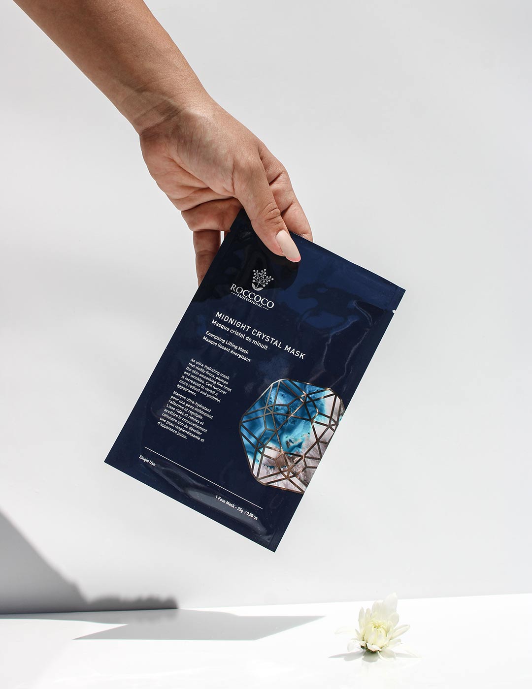 Midnight Crystal Sheet Mask - Anti-Aging Facial Mask