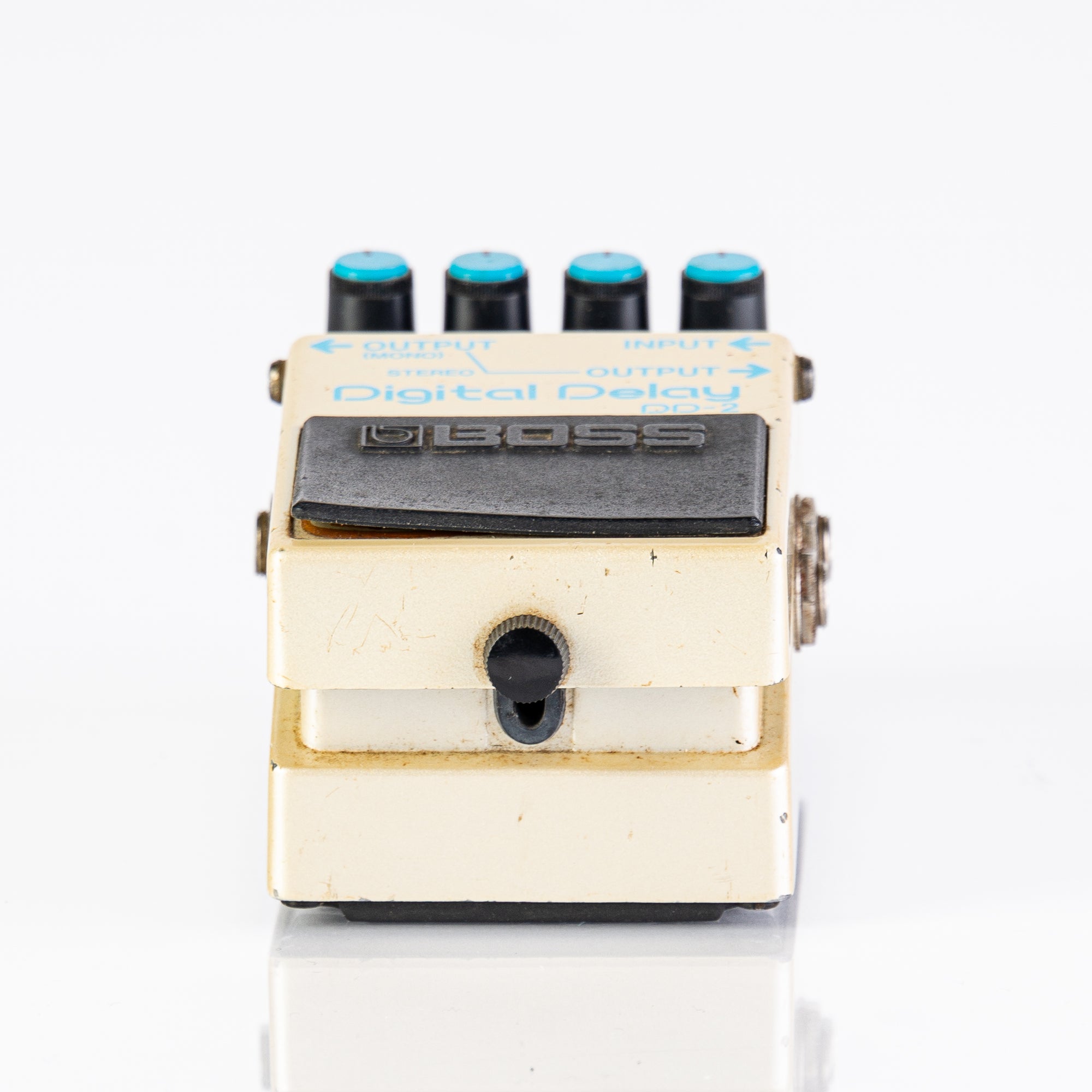 USED 1984 Boss DD-2 Digital Delay Blue Label Guitar Pedal - Rock