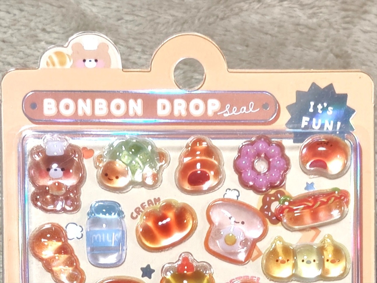 ボンボンドロップシールって本当に子どもに人気なの？ 姪っ子に