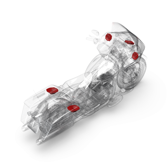 HD9813RG-STG3 Motorcycle Audio Kit | Rockford Fosgate ®