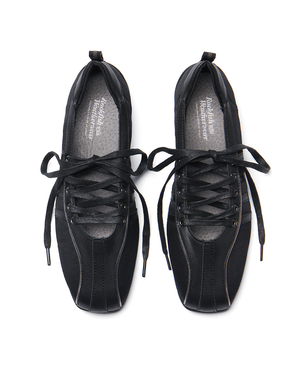 Bliss Laceup Sneakers Black – Rockfish Wellies