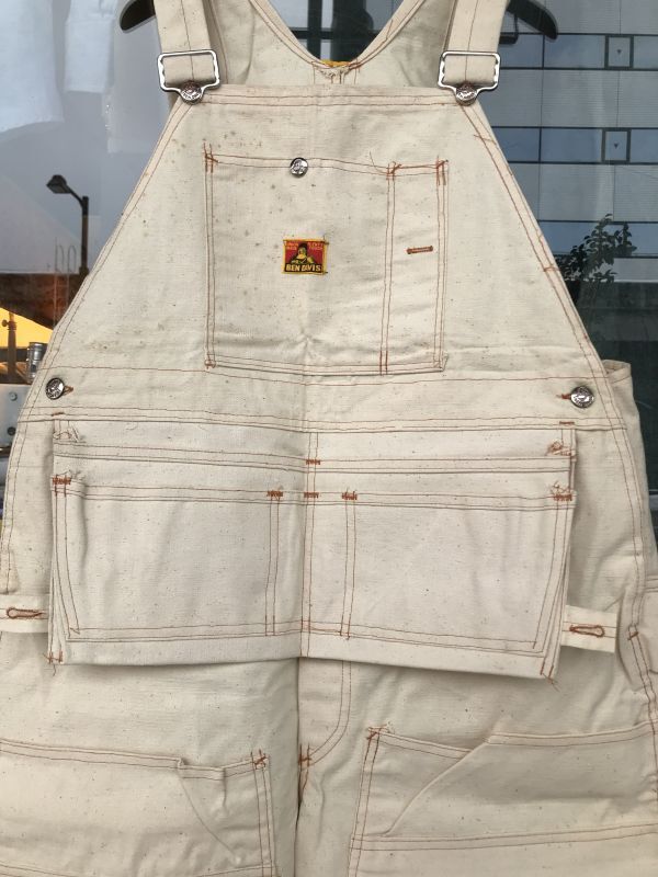 1950'S〜 DEADTOCK BEN DAVIS CANVAS OVERALLS 40X32 - ROCK-A-HULA