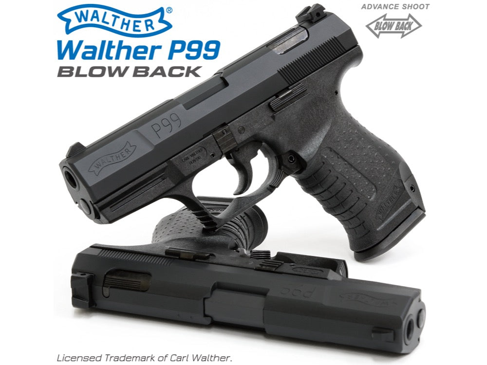 マルゼン】ワルサー P99 ガスブローバック ブラック – ROCK-et