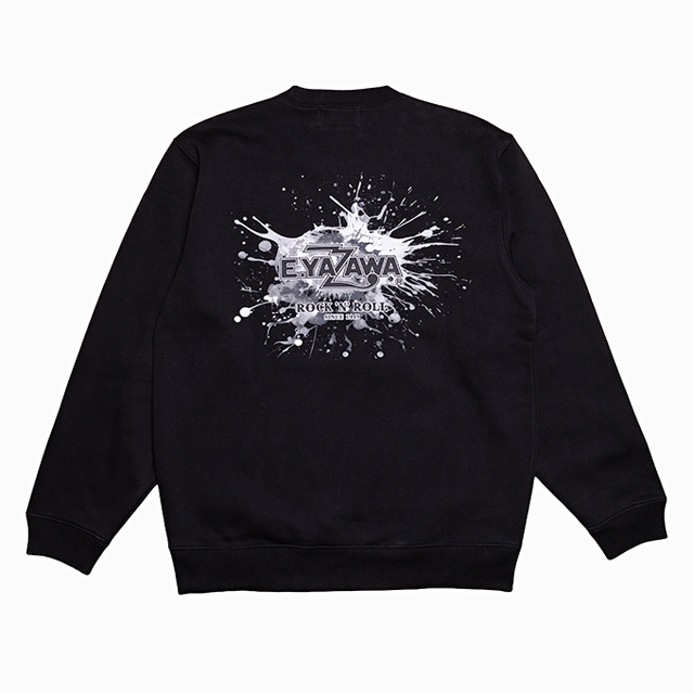 トレーナー(ロゴ)モノクロインク｜DIAMOND MOON通信販売｜矢沢永吉公式