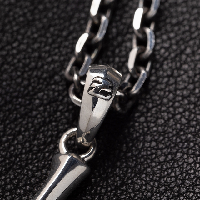 シルバーネックレス(EIKICHI YAZAWA)フィッシュフック｜DIAMOND MOON