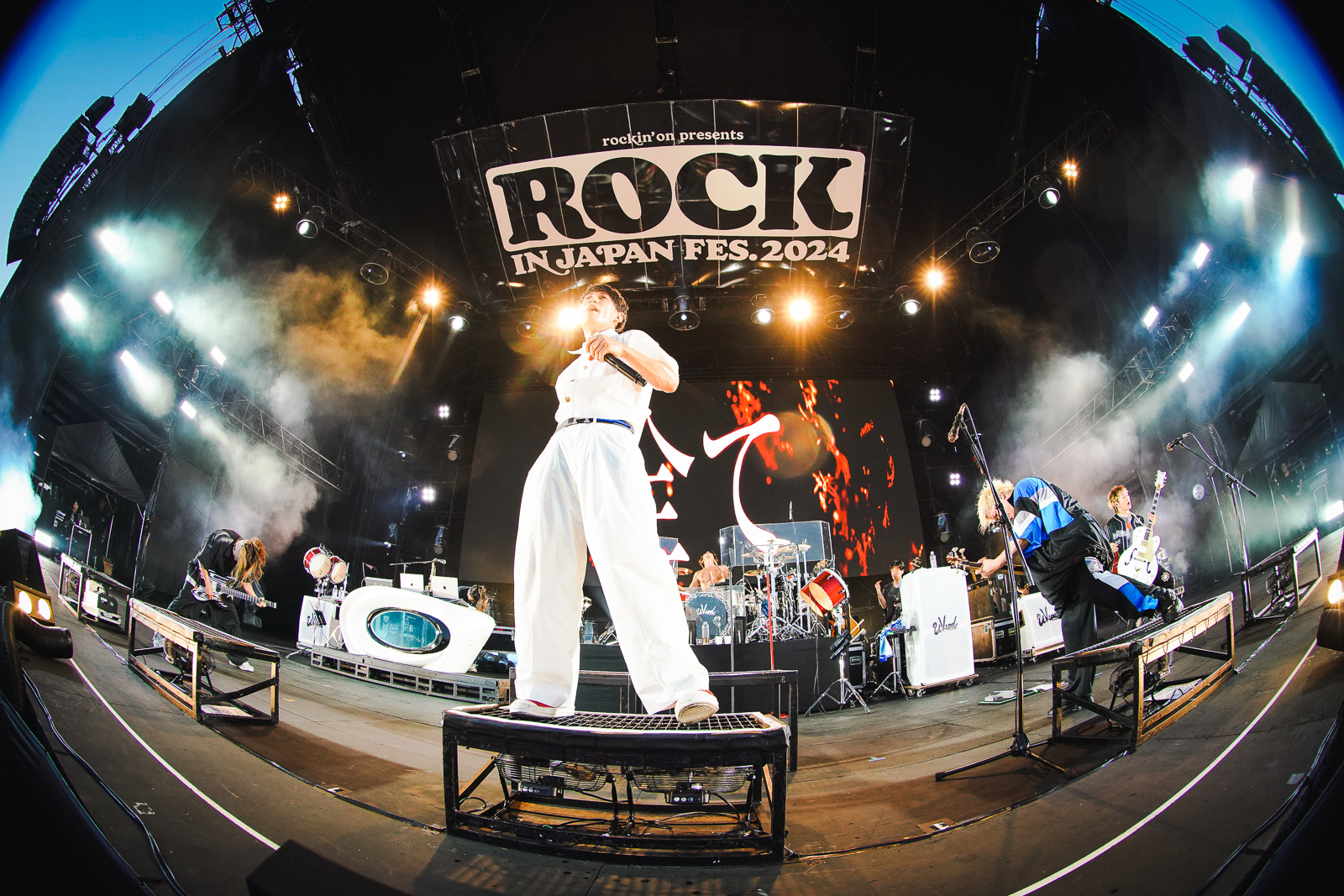UVERworld - ROCK IN JAPAN FESTIVAL 2024 ライブ写真＆セットリスト