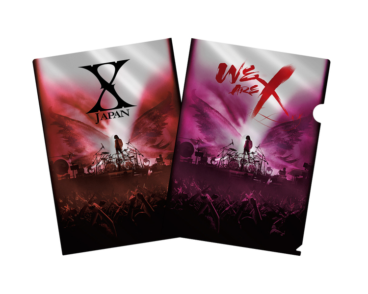 映画『WE ARE X』Blu-ray&DVDジャケ写解禁。デザインはYOSHIKI監修