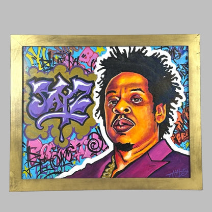 Jay-Z | Art by Thalohalo | Rockin Rudy's Attic