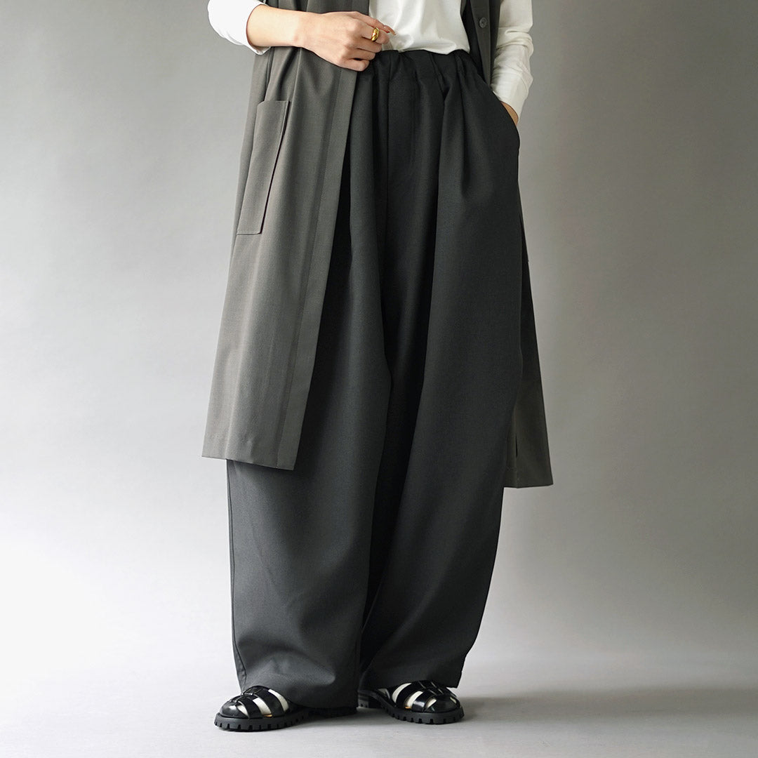 mizuiro ind（ミズイロインド） ワイド カーゴ パンツ / レディース